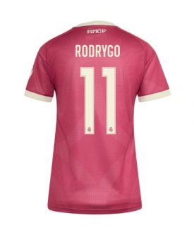 Real Madrid Rodrygo Goes #11 Maglia Gara Terza Repliche 2026-27 Donna Maniche Corte